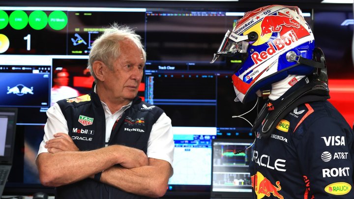 Helmut Marko a Max Verstappen