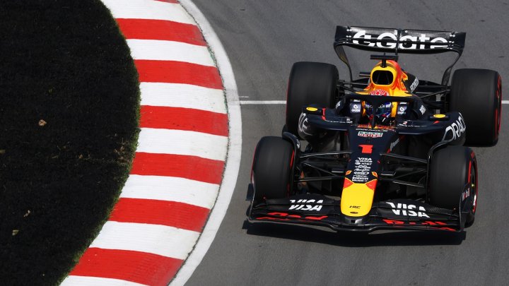 Max Verstappen v Montréalu