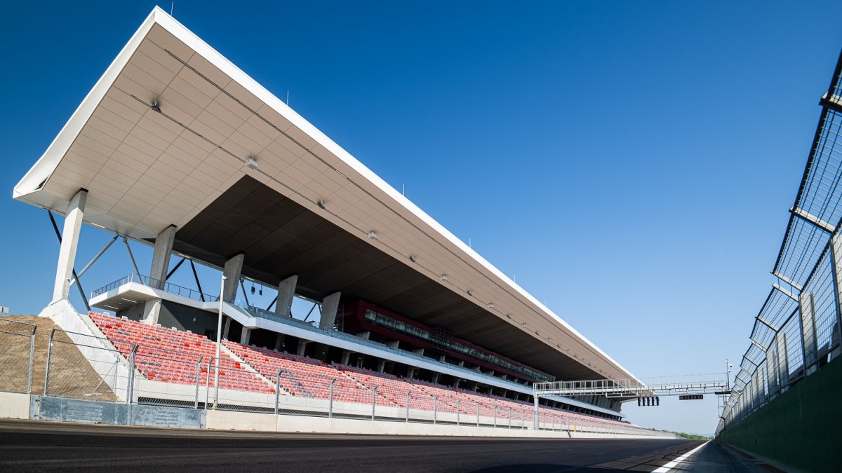 Zrekonstruovaný Hungaroring