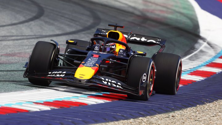 Max Verstappen v Rakousku