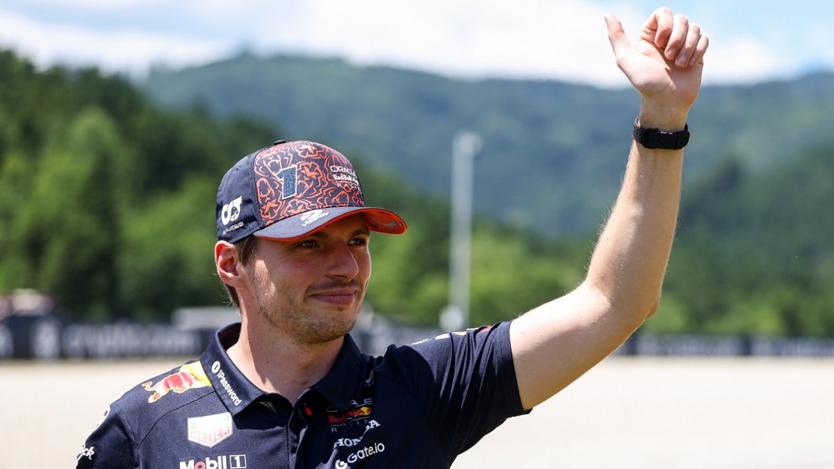 Max Verstappen v Rakousku