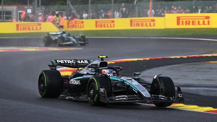 Kimi Antonelli během GP Belgie