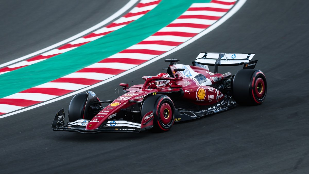 Charles Leclerc v Maďarsku