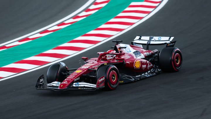Charles Leclerc v Maďarsku