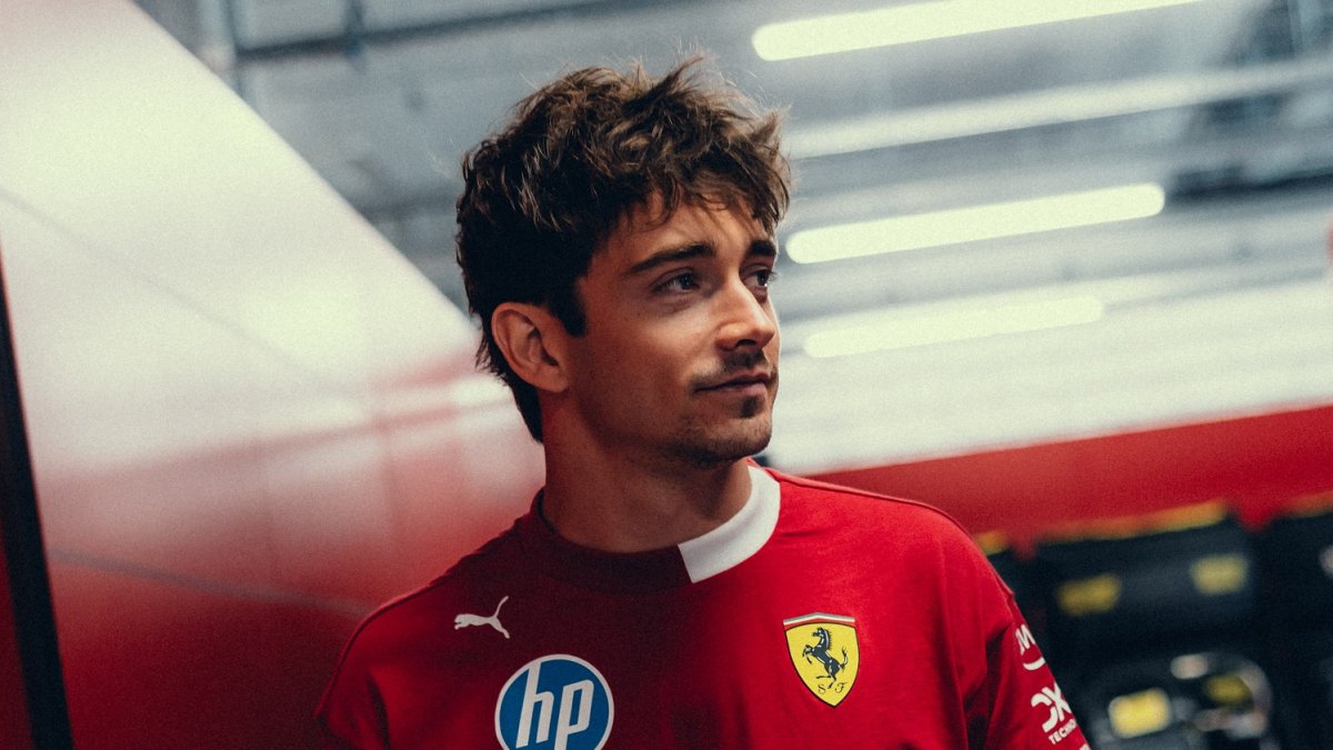 Charles Leclerc v Maďarsku