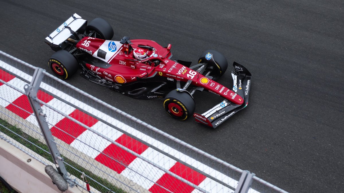Charles Leclerc v Maďarsku 2025