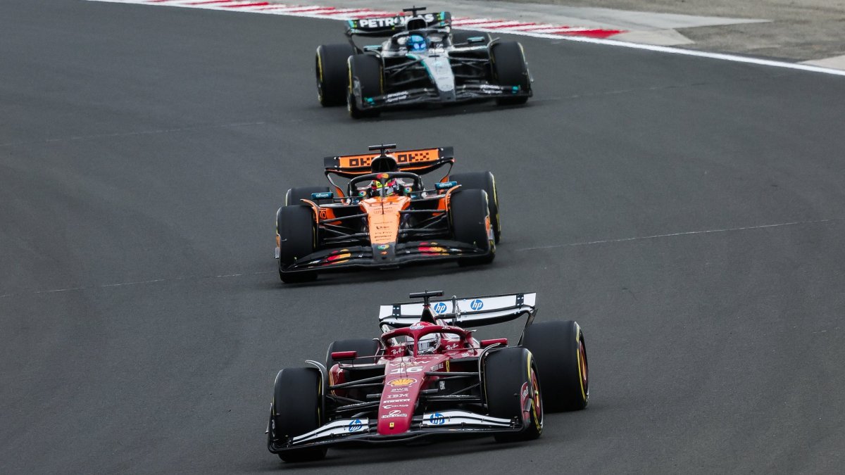 Charles Leclerc v Maďarsku 2025