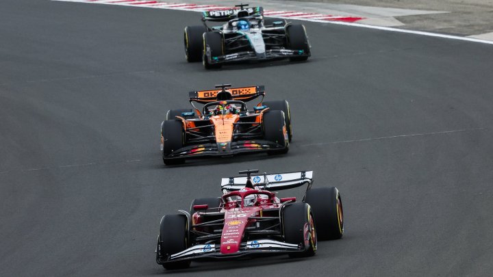 Charles Leclerc v Maďarsku 2025
