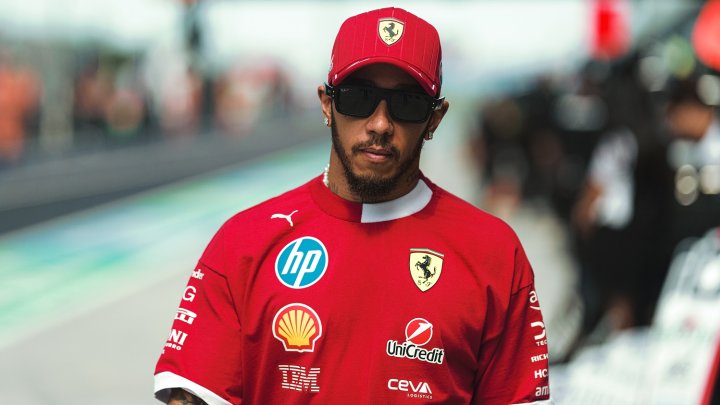 Lewis Hamilton v Maďarsku