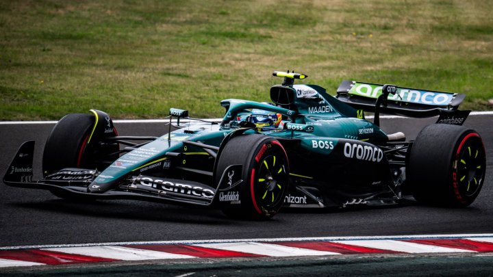 Fernando Alonso v Maďarsku