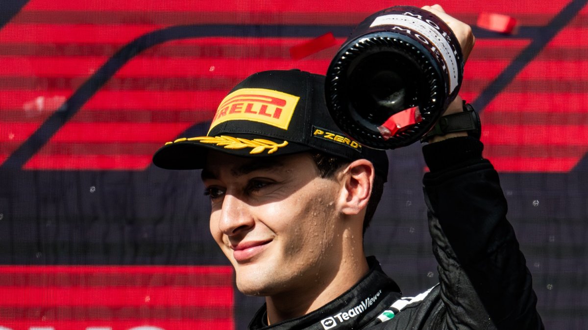 Podium GP Maďarska