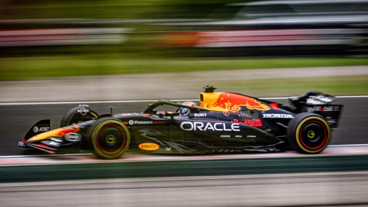 Max Verstappen v Maďarsku