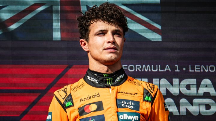 Lando Norris po vítězství v Maďarsku