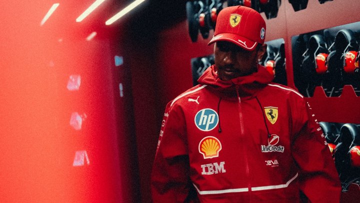 Lewis Hamilton v Holandsku