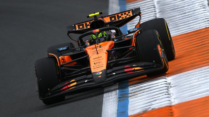 Lando Norris v Holandsku