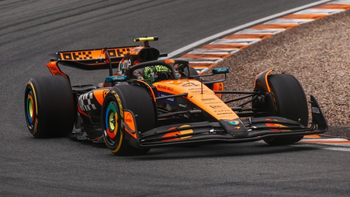 Lando Norris v Holandsku