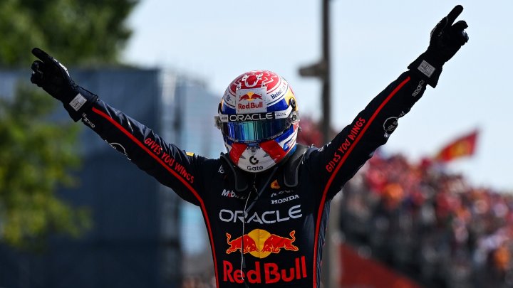 Max Verstappen vyhrál GP Itálie