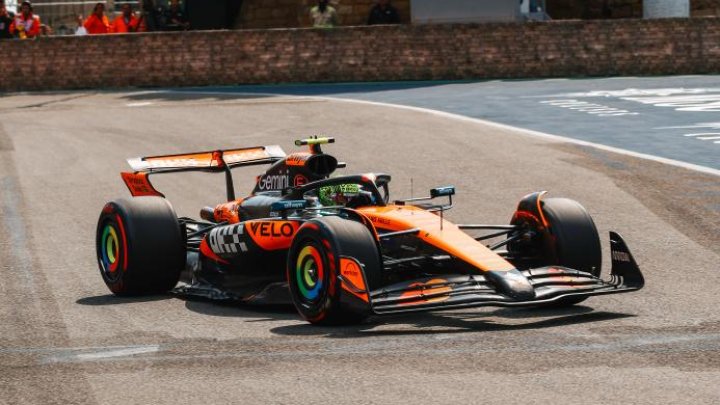 Lando Norris v Baku