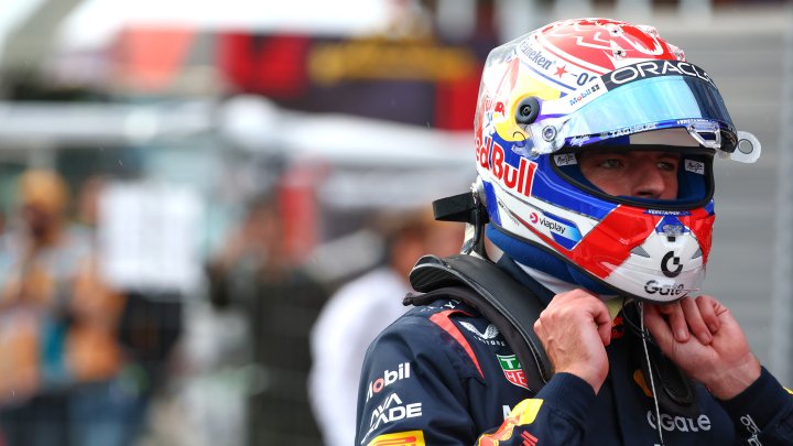 Max Verstappen po zisku pole position v Baku