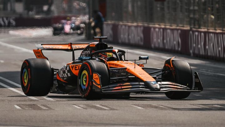 Oscar Piastri v Baku