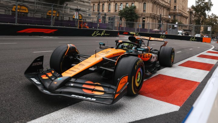 Lando Norris v Baku