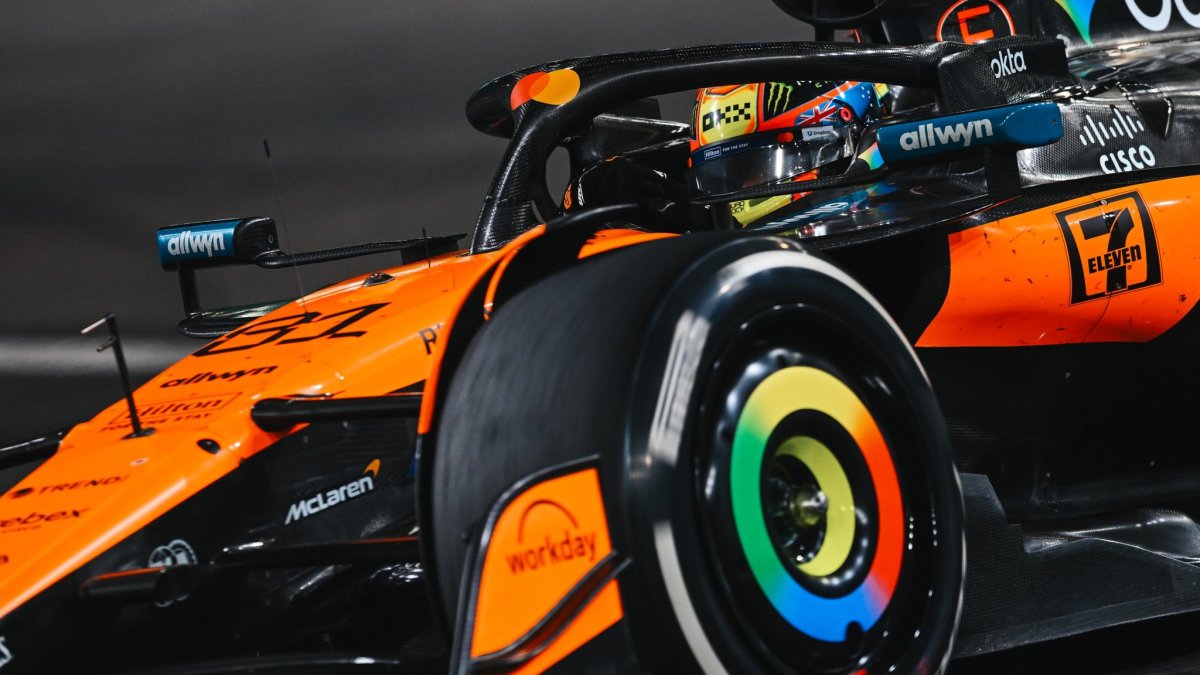 Oscar Piastri v Singapuru