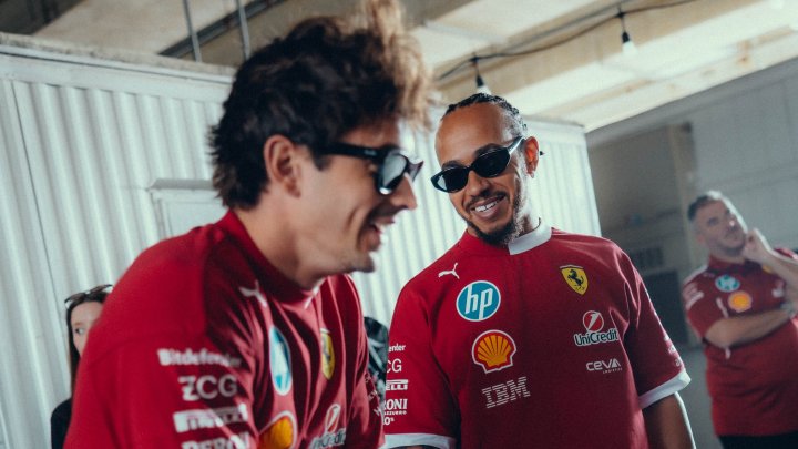 Lewis Hamilton v Austinu