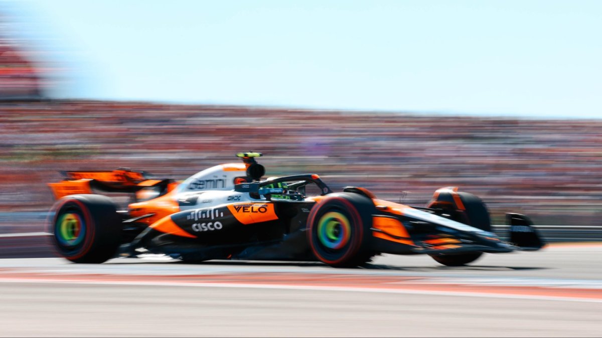 Lando Norris v Austinu