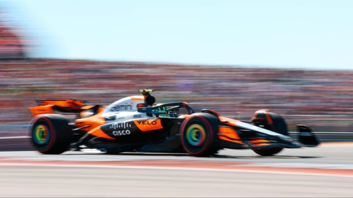 Lando Norris v Austinu