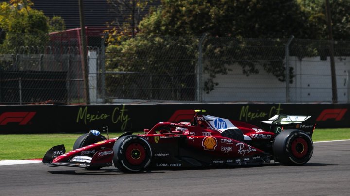 Charles Leclerc v Mexiku