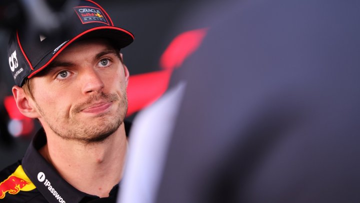 Max Verstappen v Mexiku 2025
