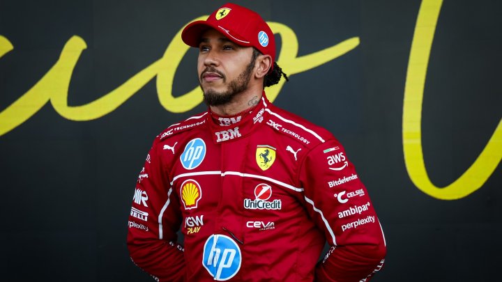Lewis Hamilton v Mexiku