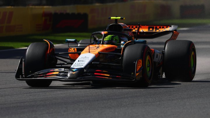 Lando Norris v Mexiku