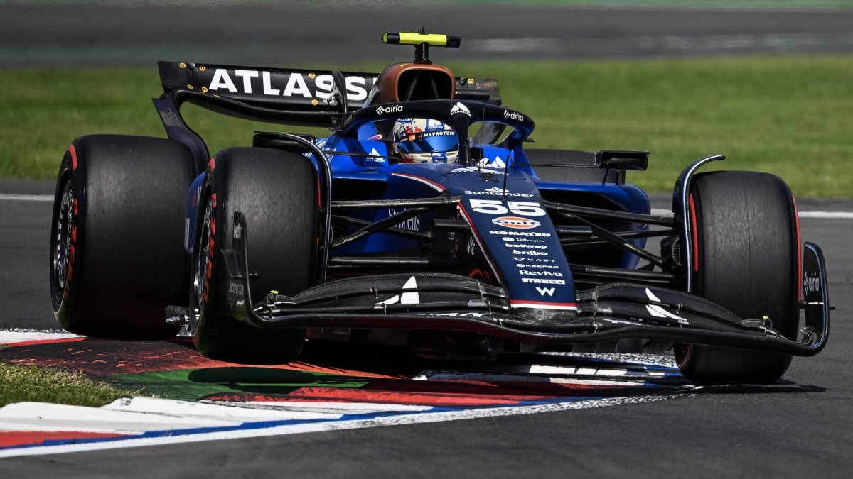 Carlos Sainz jr. v Mexiku