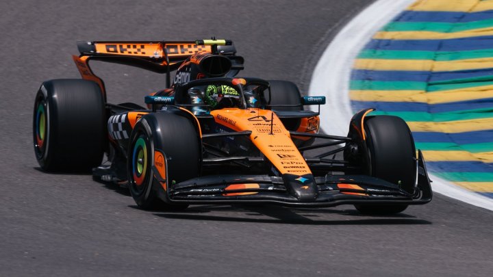 Lando Norris v Brazílii