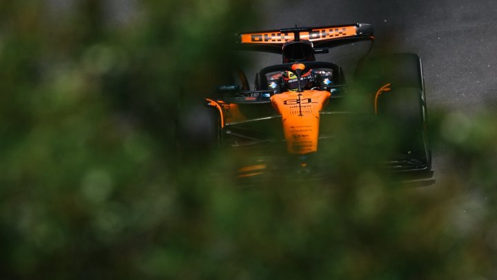 Oscar Piastri v Brazílii