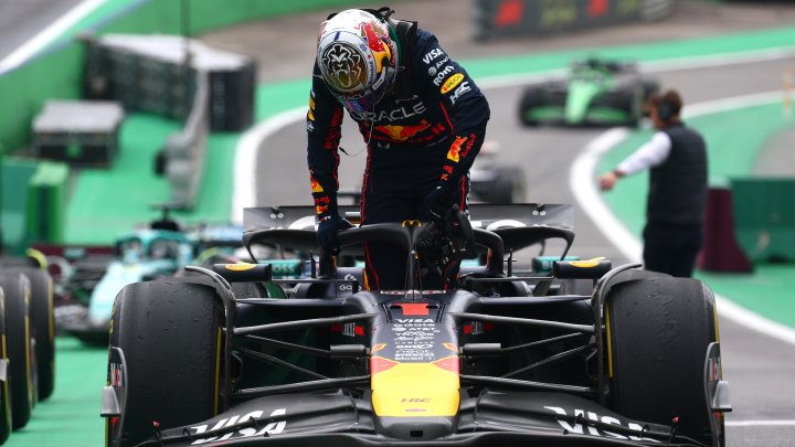 Max Verstappen v Brazílii