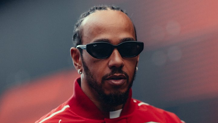 Lewis Hamilton v Brazílii