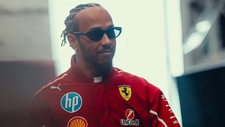 Lewis Hamilton v Brazílii