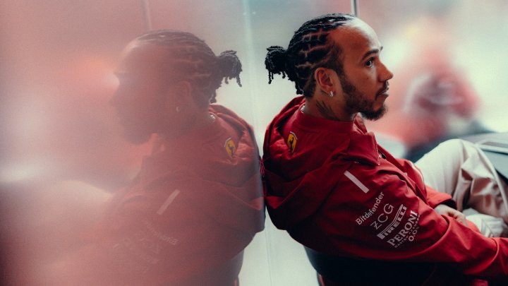 Lewis Hamilton v Brazílii