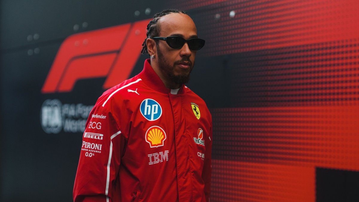 Lewis Hamilton v Brazílii