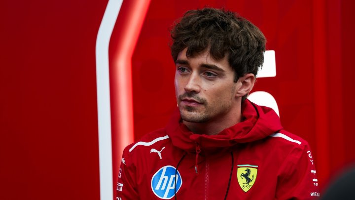 Charles Leclerc v Brazílii