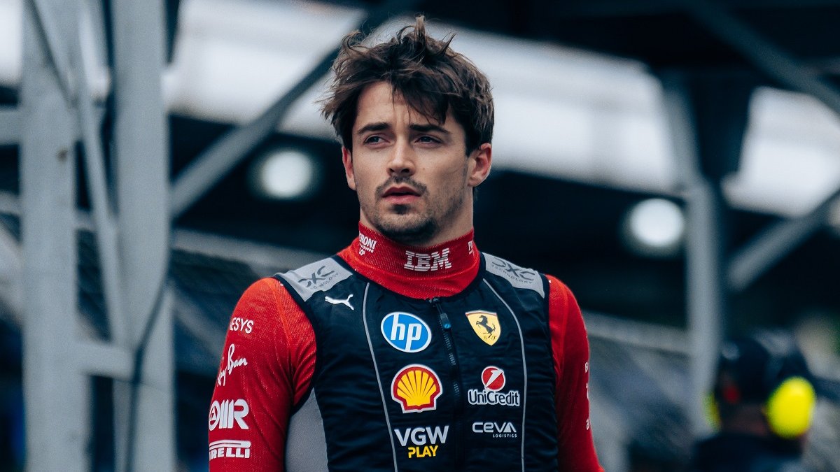 Charles Leclerc v Brazílii