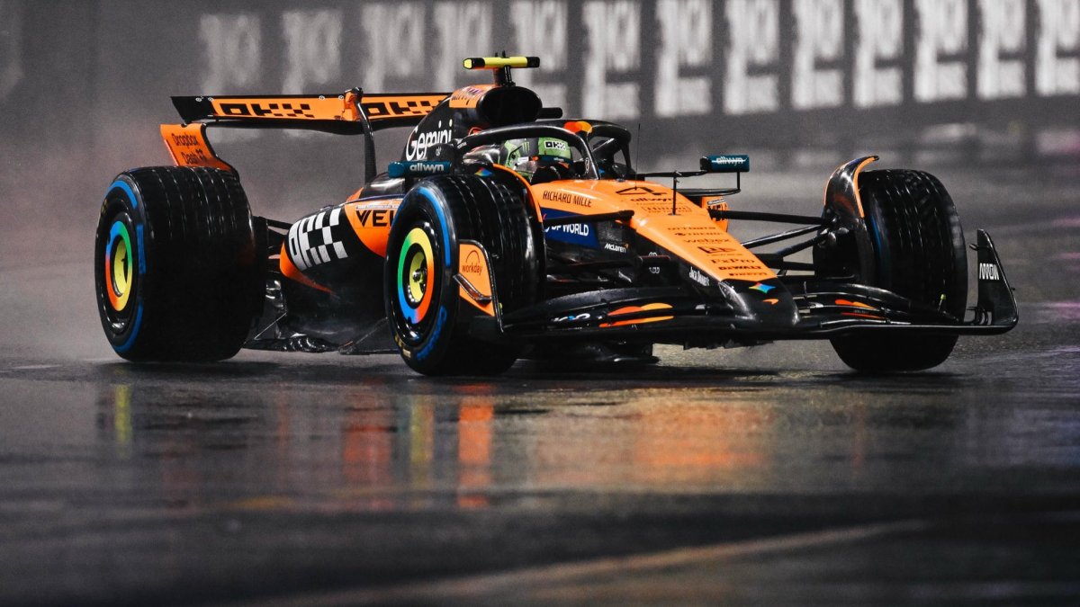 Lando Norris v Las Vegas