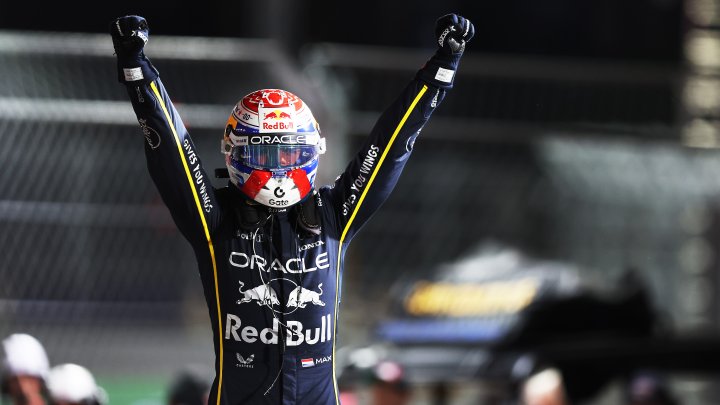 Max Verstappen vítězí v Las Vegas