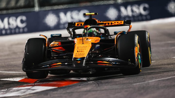 Lando Norris v Las Vegas