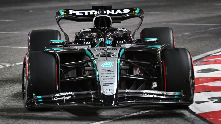 George Russell v Las Vegas