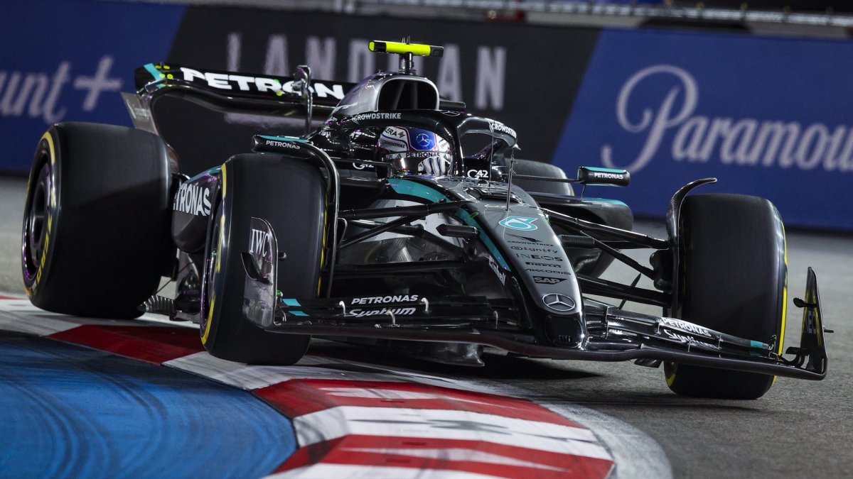 Kimi Antonelli v Las Vegas