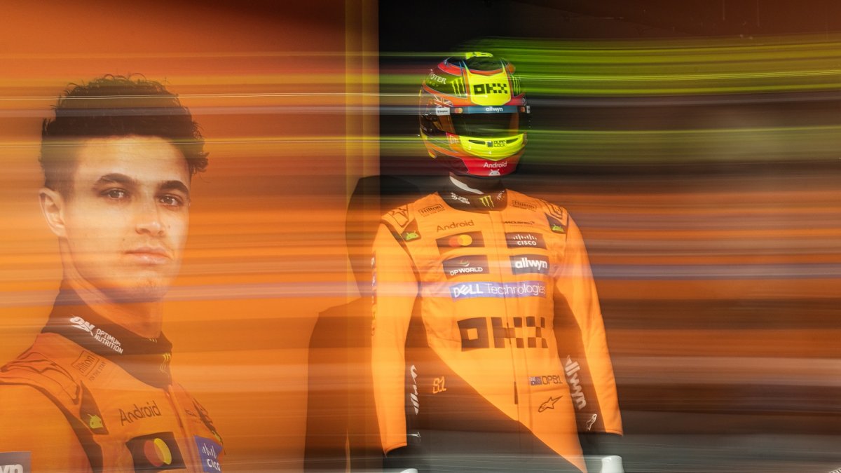 Česká loterijní společnost Allwyn a tým McLaren v pražských Holešovicích oslavily úspěšný rok