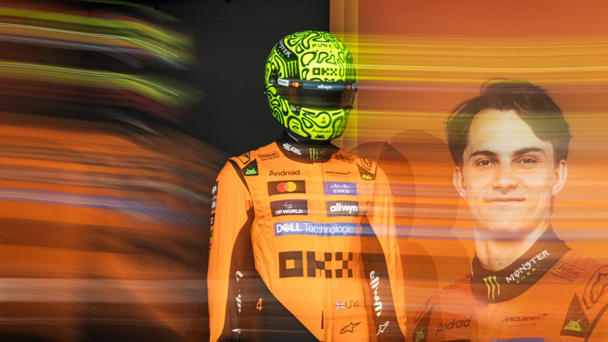 Česká loterijní společnost Allwyn a tým McLaren v pražských Holešovicích oslavily úspěšný rok